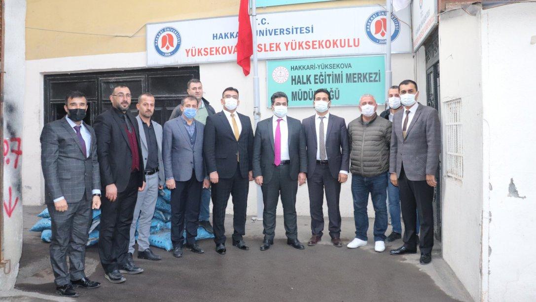 Mesleki Eğitim Daire Başkanı  Sn. Süleyman AKGÜL' ün ilçemizi ziyaretleri.