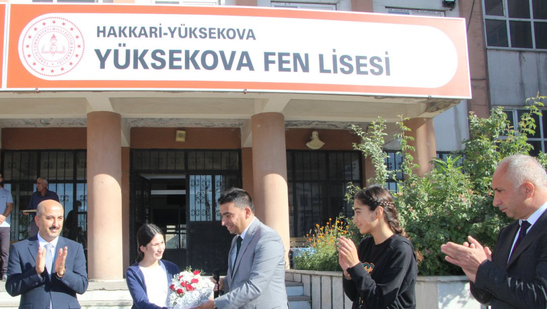 Yüksekova' da Fen Lisesi' nin İlk Ders Zili Çaldı